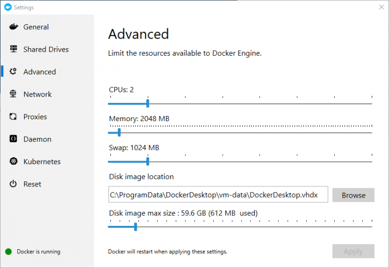 Installation of Docker Desktop for Windows | Azure Player