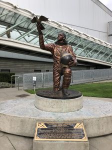 Statue of Michael P. Andreson